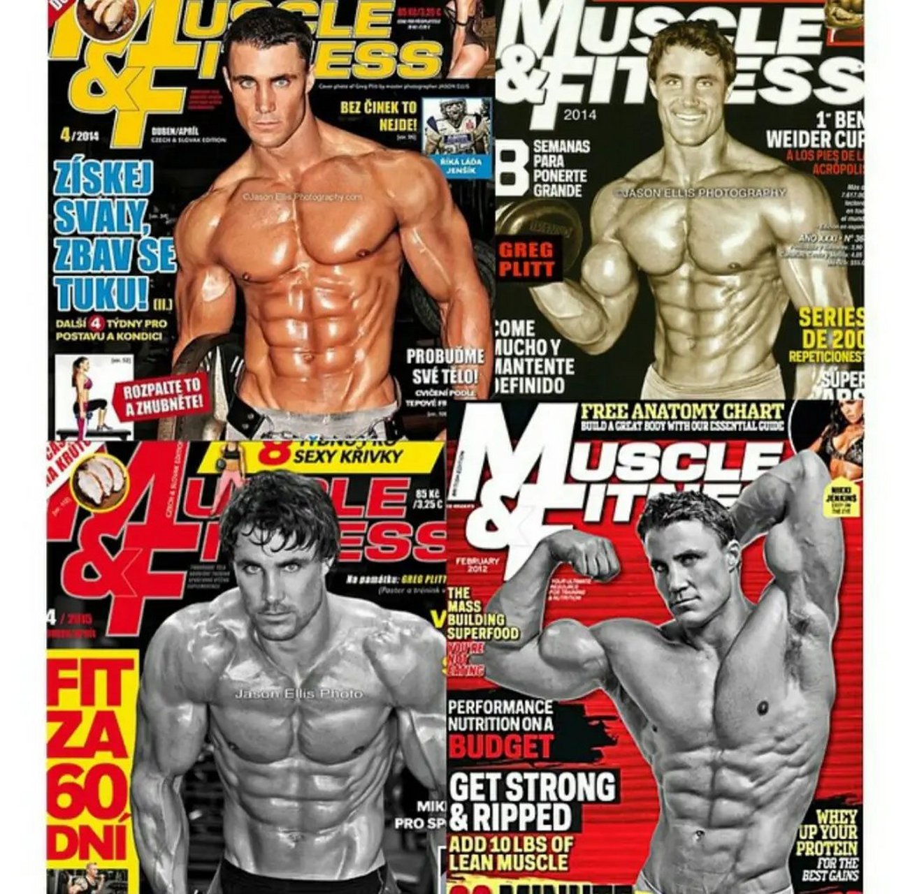 让你痴迷的运动明星#greg plitt(格雷格 普利特,1米85,88kg.