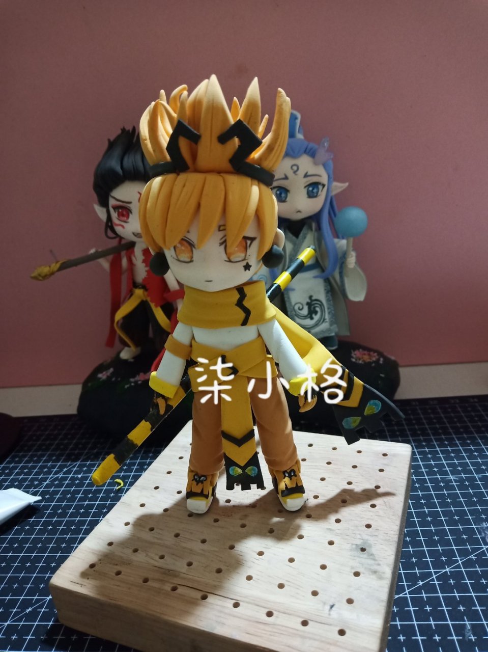 手工粘土手办# #凹凸世界# #嘉德罗斯