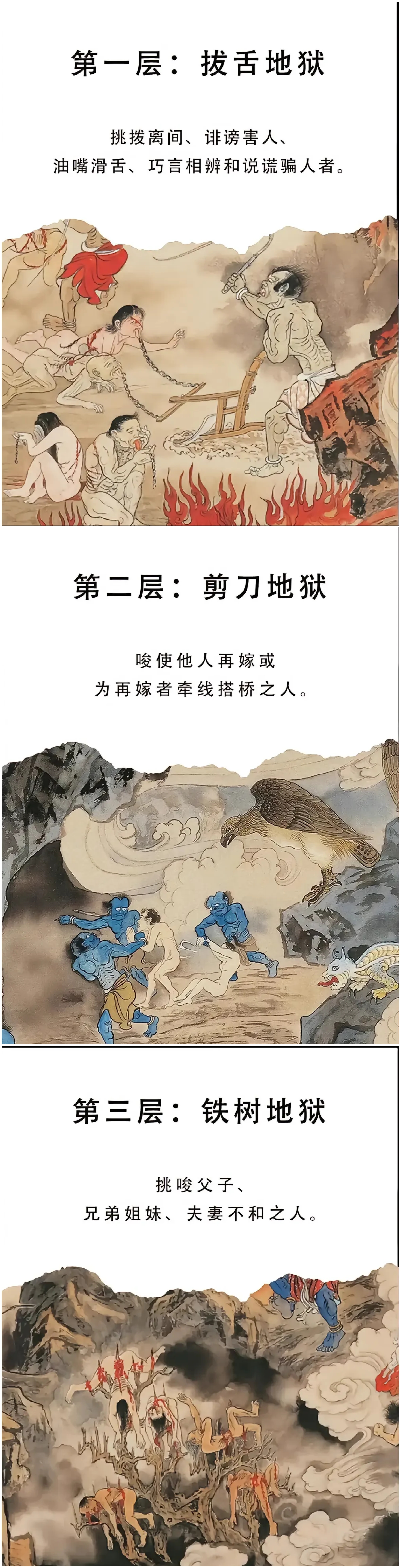 中国古代神话十八层地狱 中国古代神话传说