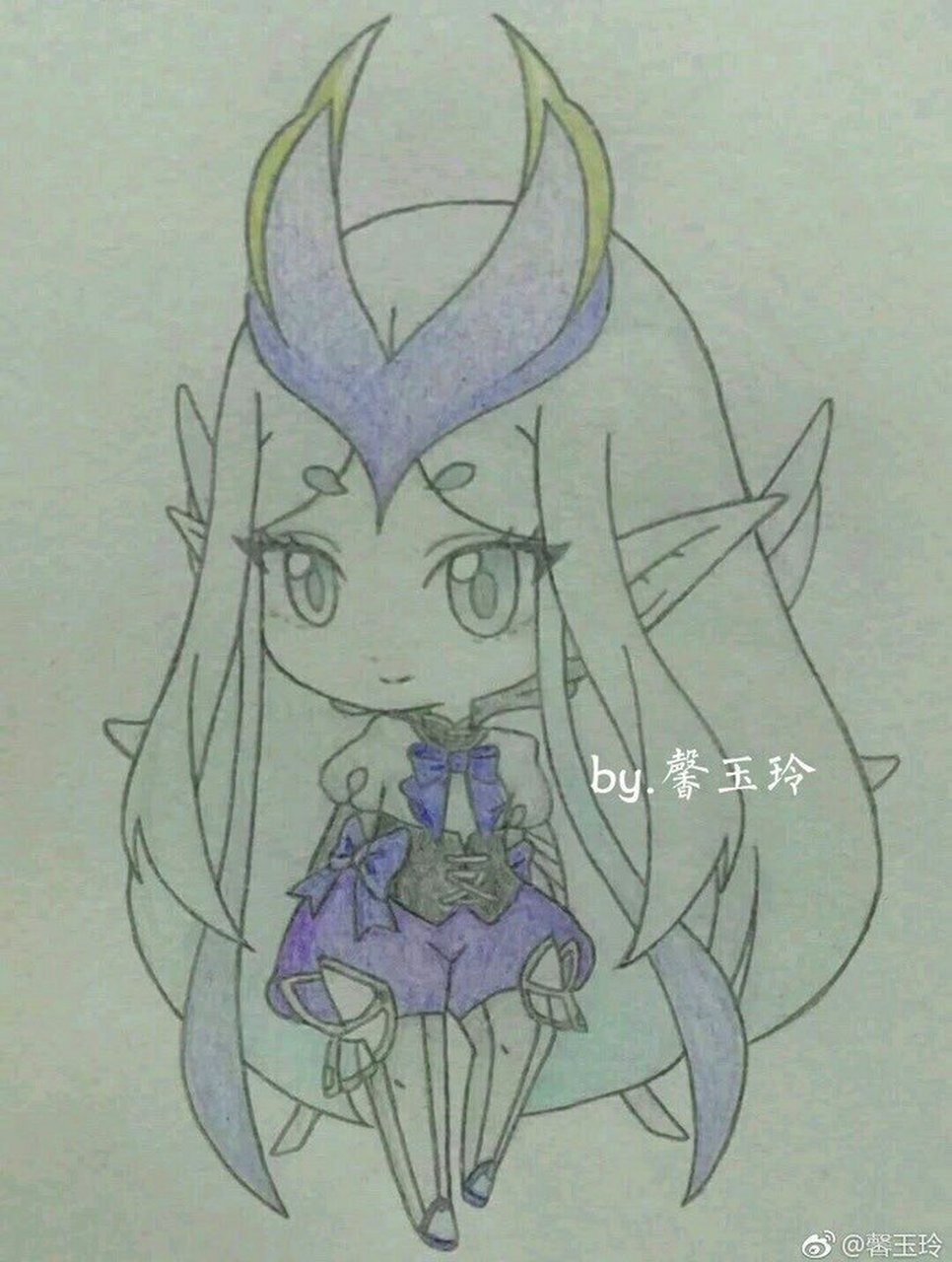 馨玉玲画的真可爱!