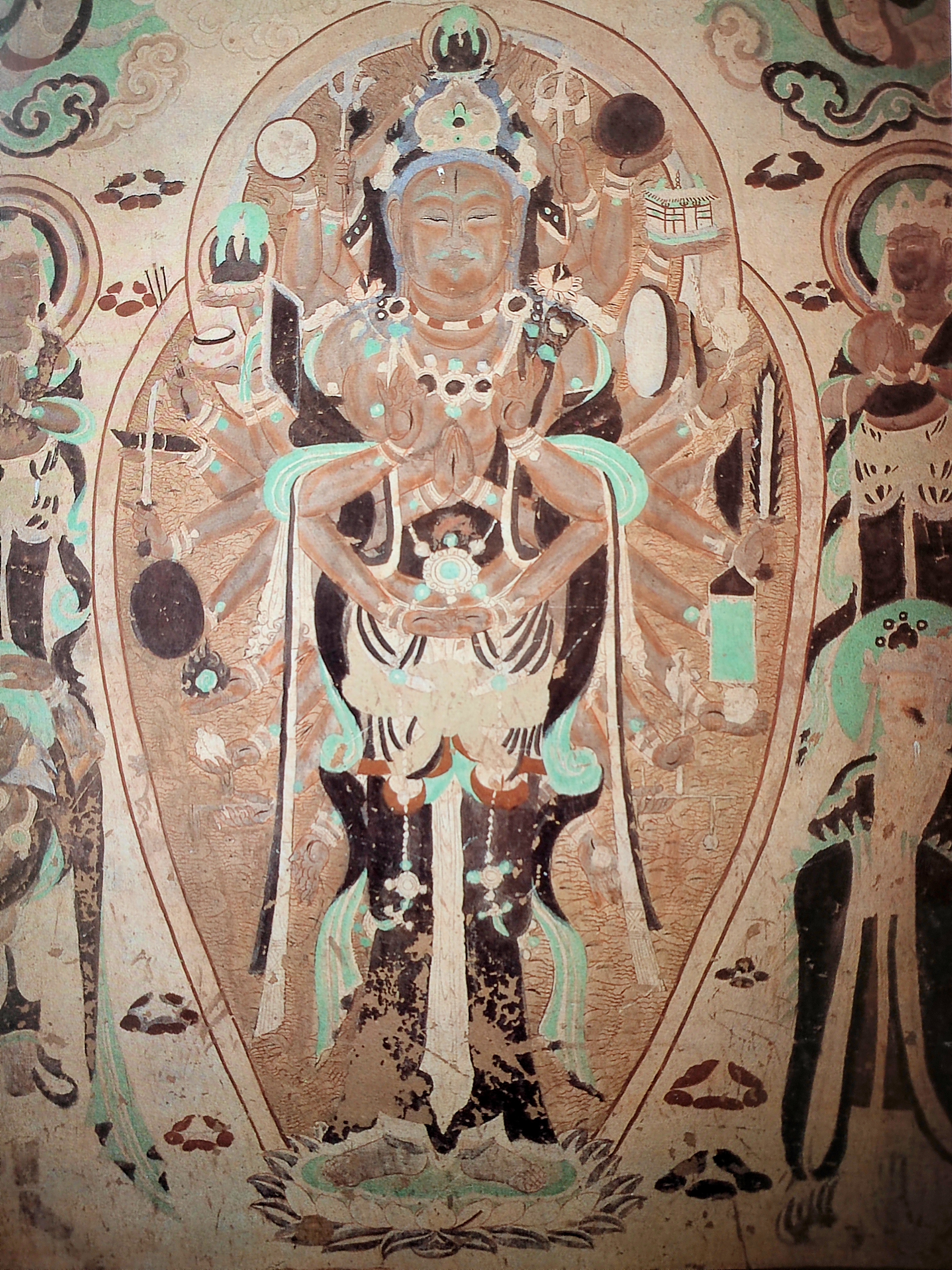 安西榆林20,21,39窟     时代:宋(回鹘) 1~5