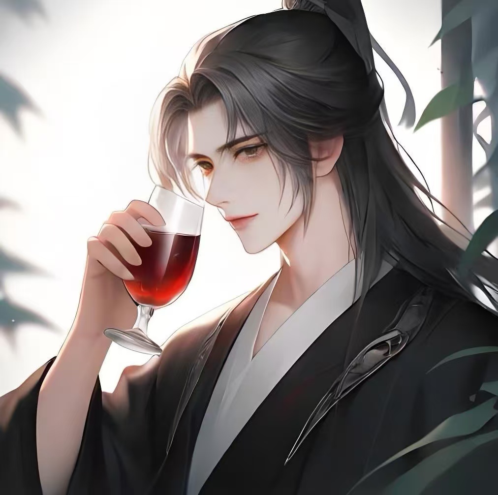 浪漫男图像君莫笑头像戴眼镜的古风男肩膀上有只老鹰戴眼镜古风头像男