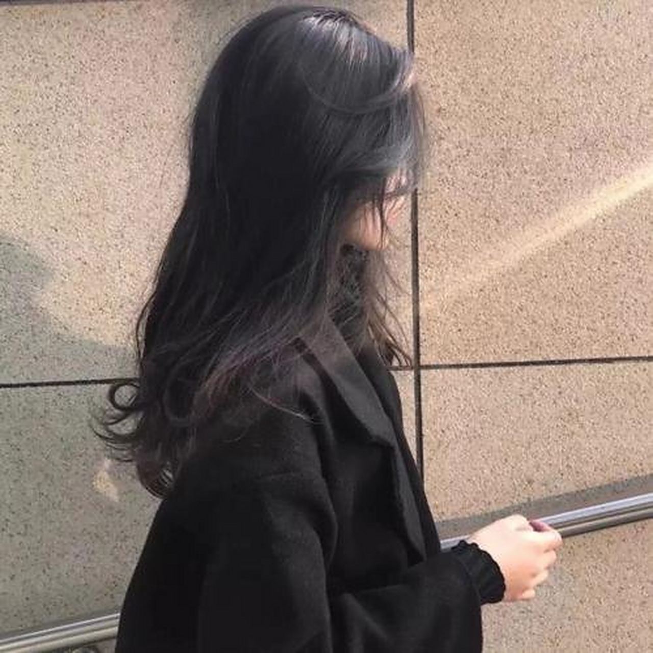 黑暗系冷酷霸气真人女头