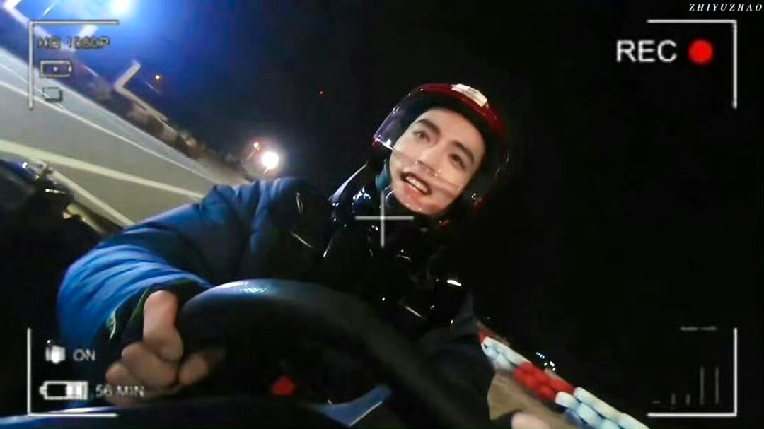 肖战# #肖战我们的歌#  想念卡丁车战了!