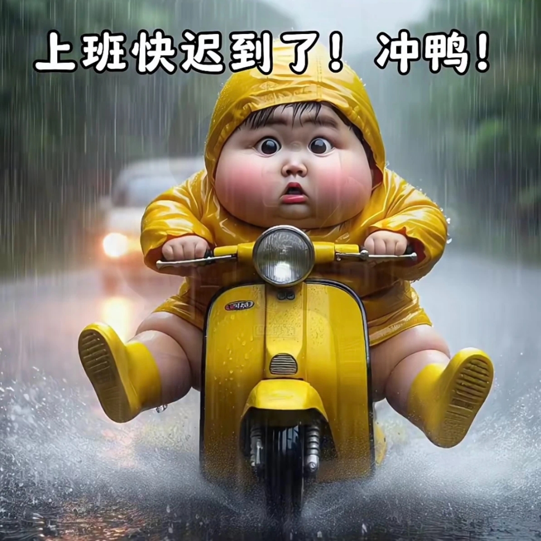 忘记上班时间了,冲鸭!上班快迟到啦!哈哈哈"#热点引擎计划# "