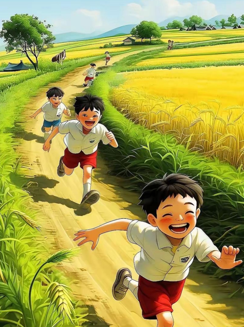 摸鱼放牛,相比现在的孩子,小时候的童年是多么的美好!