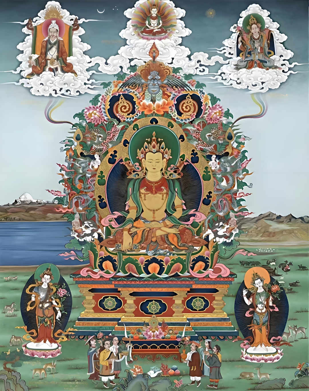 吐蕃历史上第一座寺庙是哪里?