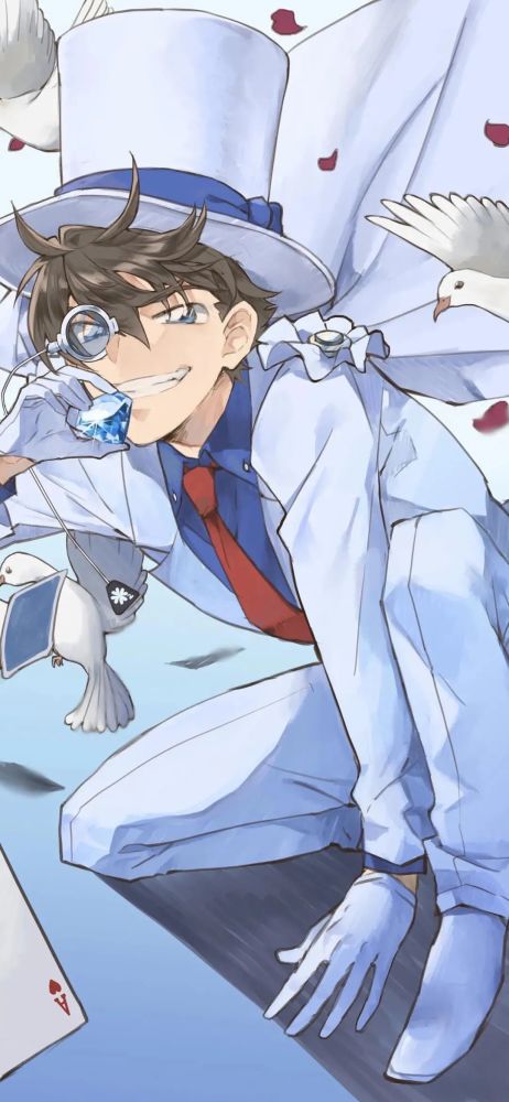 7815爱了这几张基德大人的壁纸(怪盗キッド)73