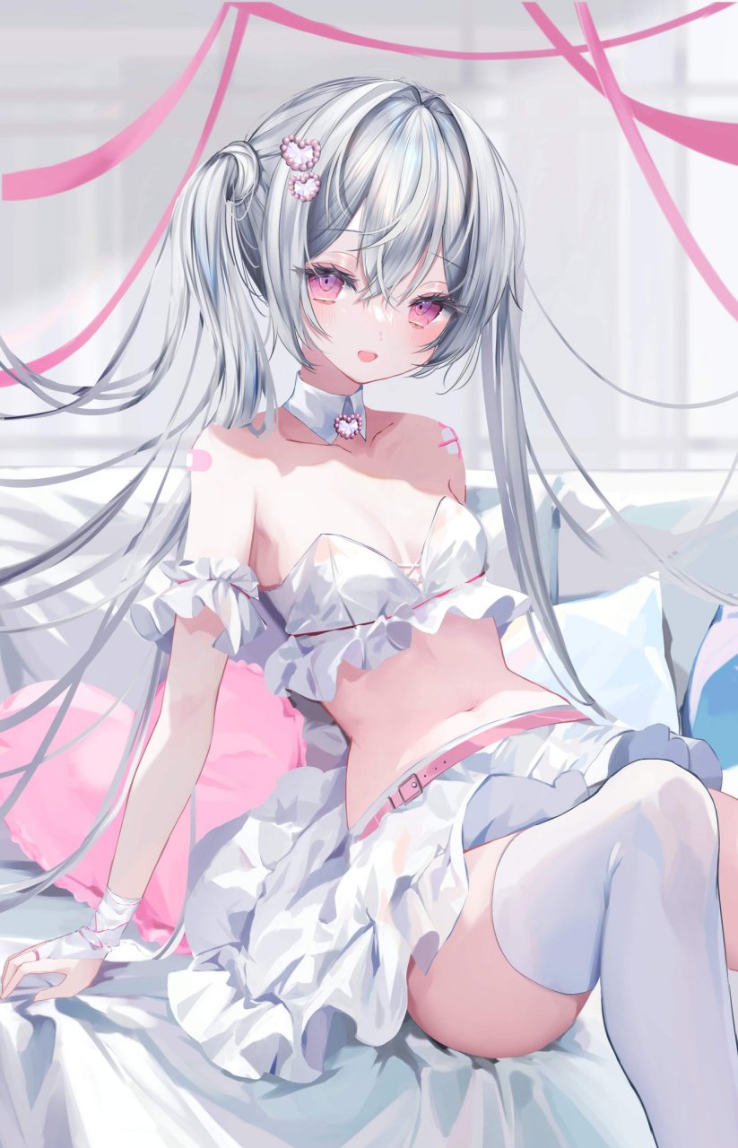 二次元# 双马尾少女