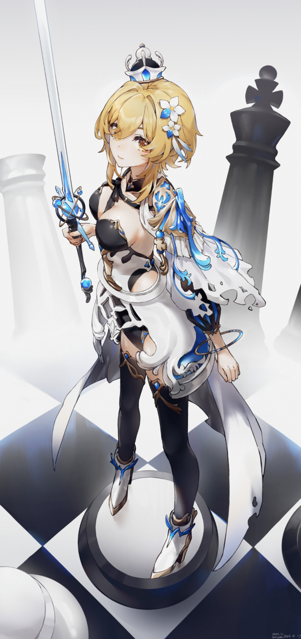 原神# 旅行者—荧