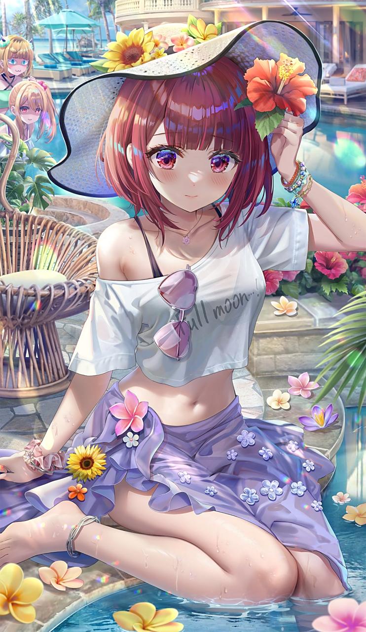 我推的孩子# 水着有马加奈,你觉得怎么样?[二哈]