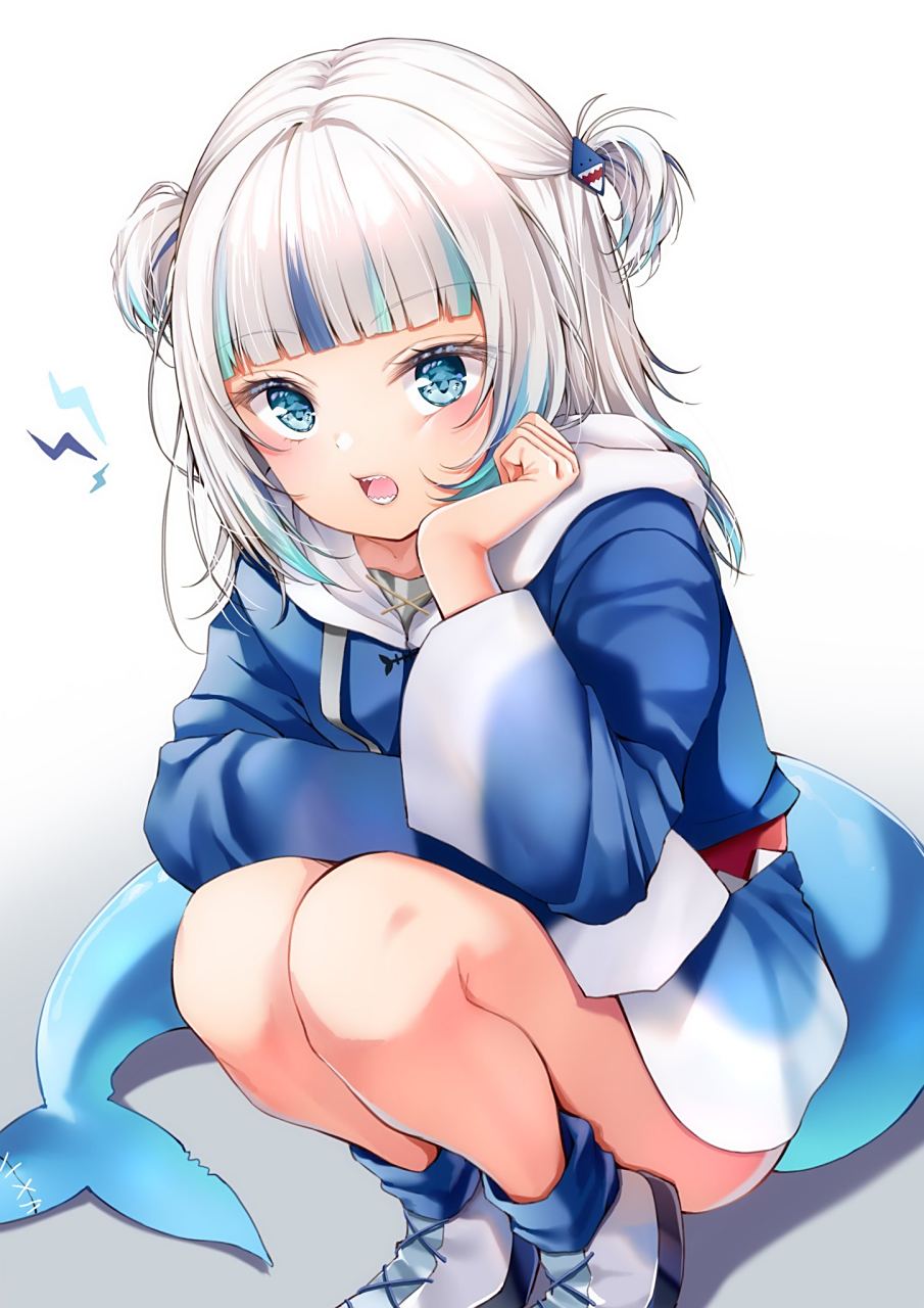 鲨鱼娘 画师:吉田依世