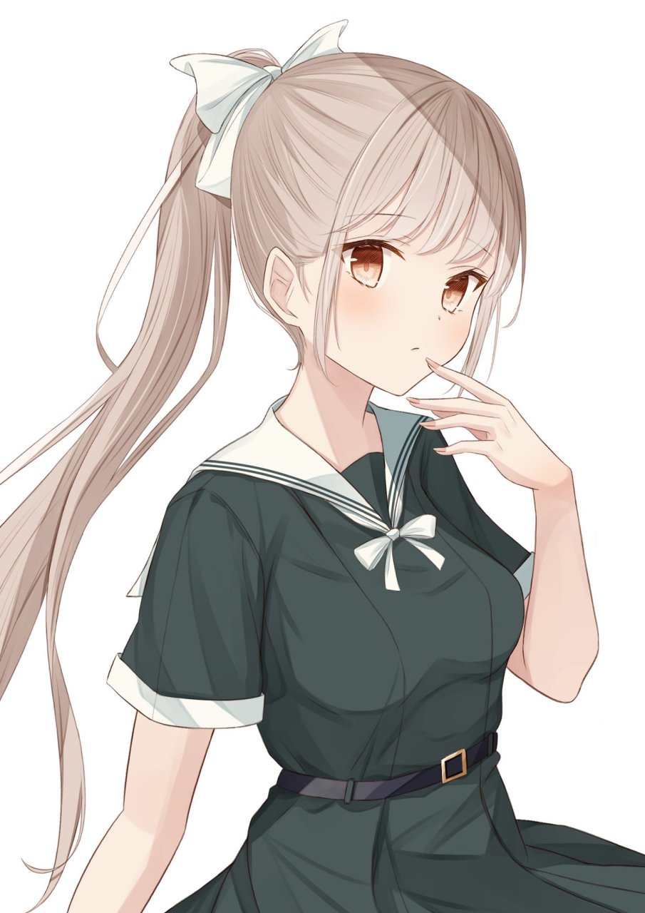 单马尾少女 画师:千道センリ