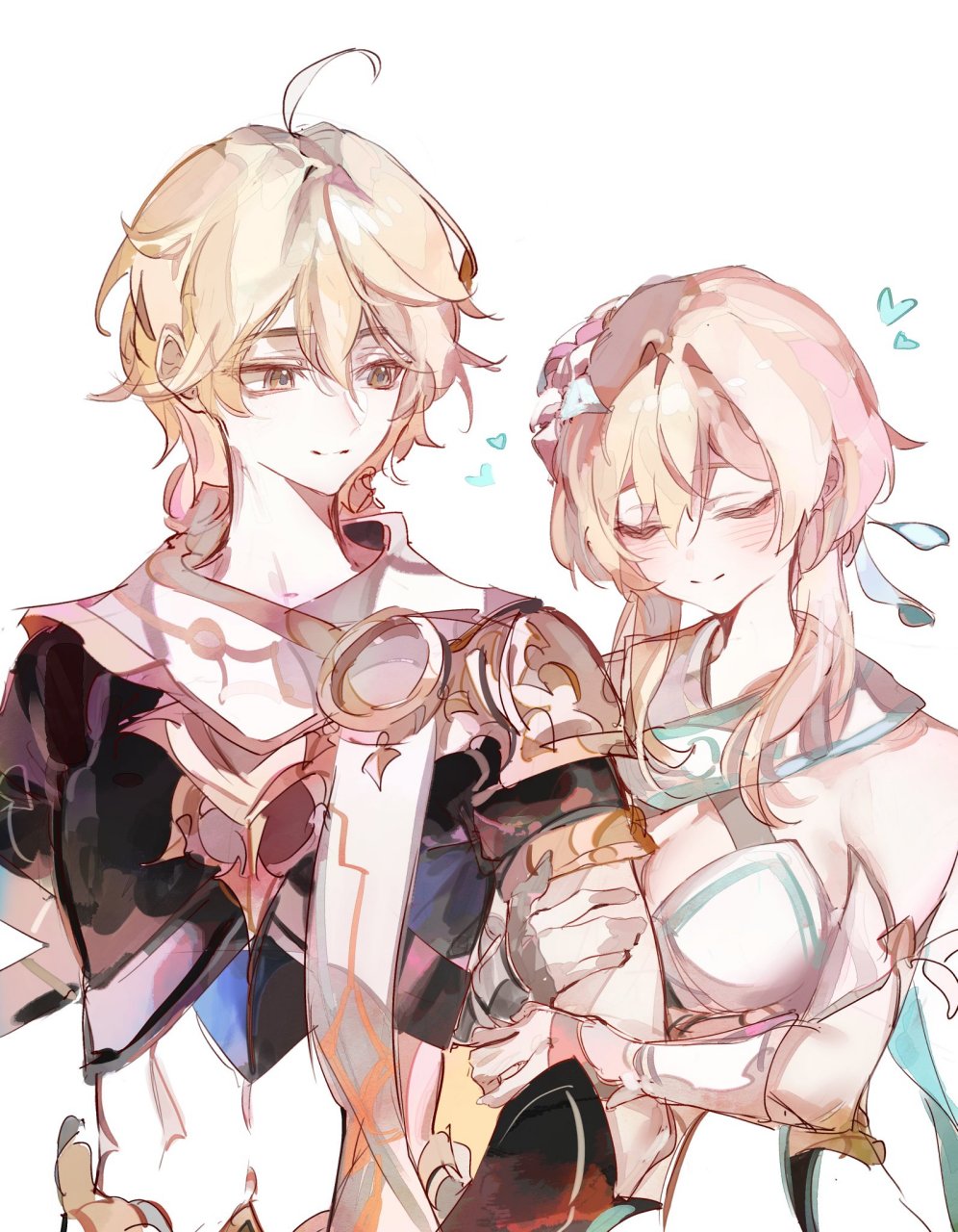 原神# 履刑者兄妹,我闻到了骨科的气息[三哈] twi:cocoball