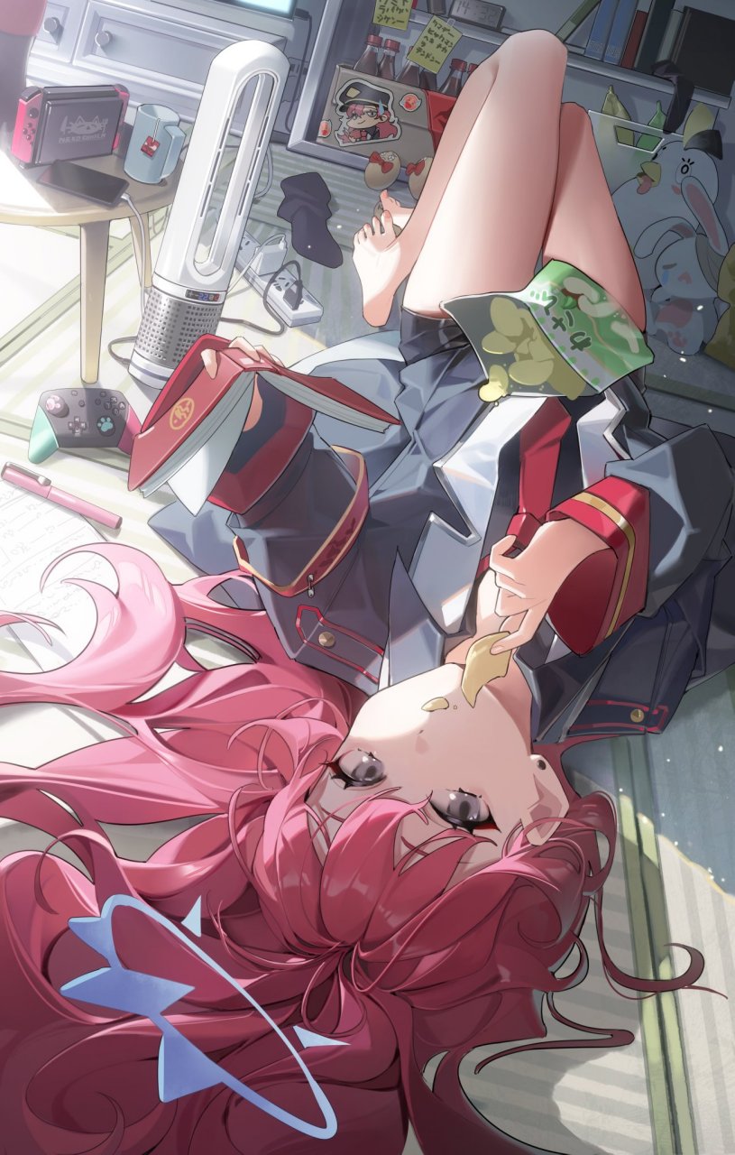 不要打扰我看书 画师:sana