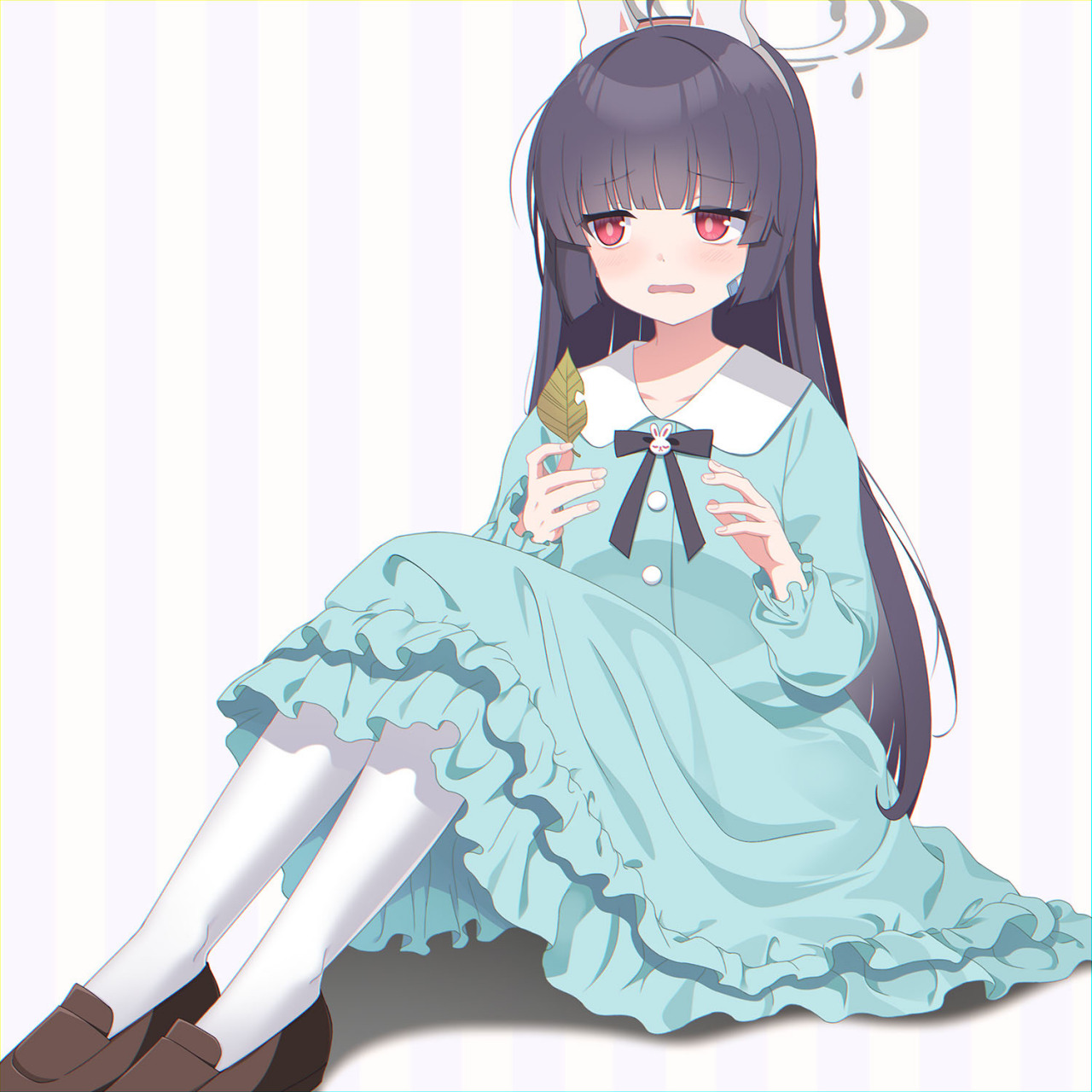 碧蓝档案# #二次元# 穿上飘逸衣服的小美游[二哈]