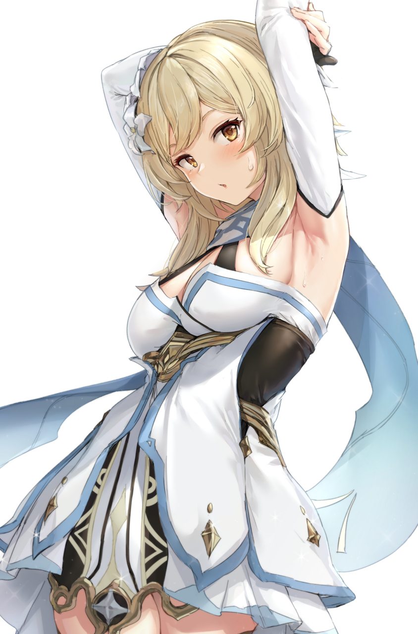 二次元# #原神# 伸懒腰的荧妹,有种独特的魅力[苦笑]