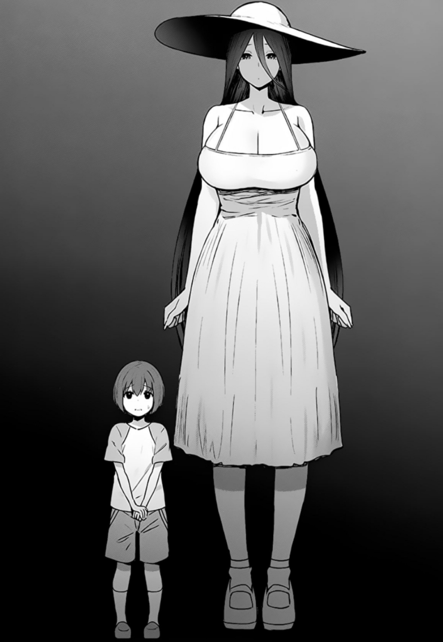 八尺大人与小正太,这身高差太离谱了[捂脸]#二次元