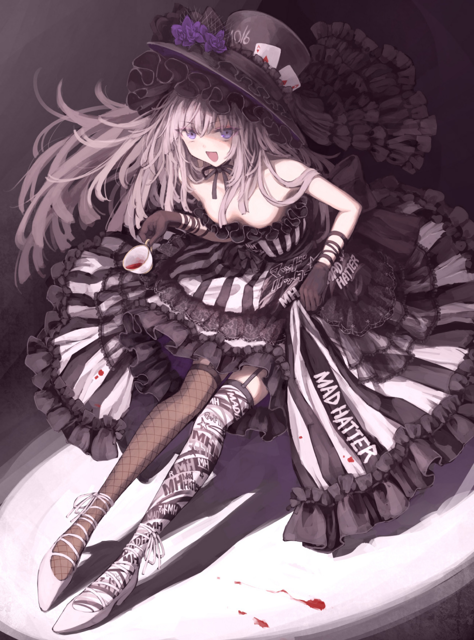 洋装少女 画师:にゃんぽ
