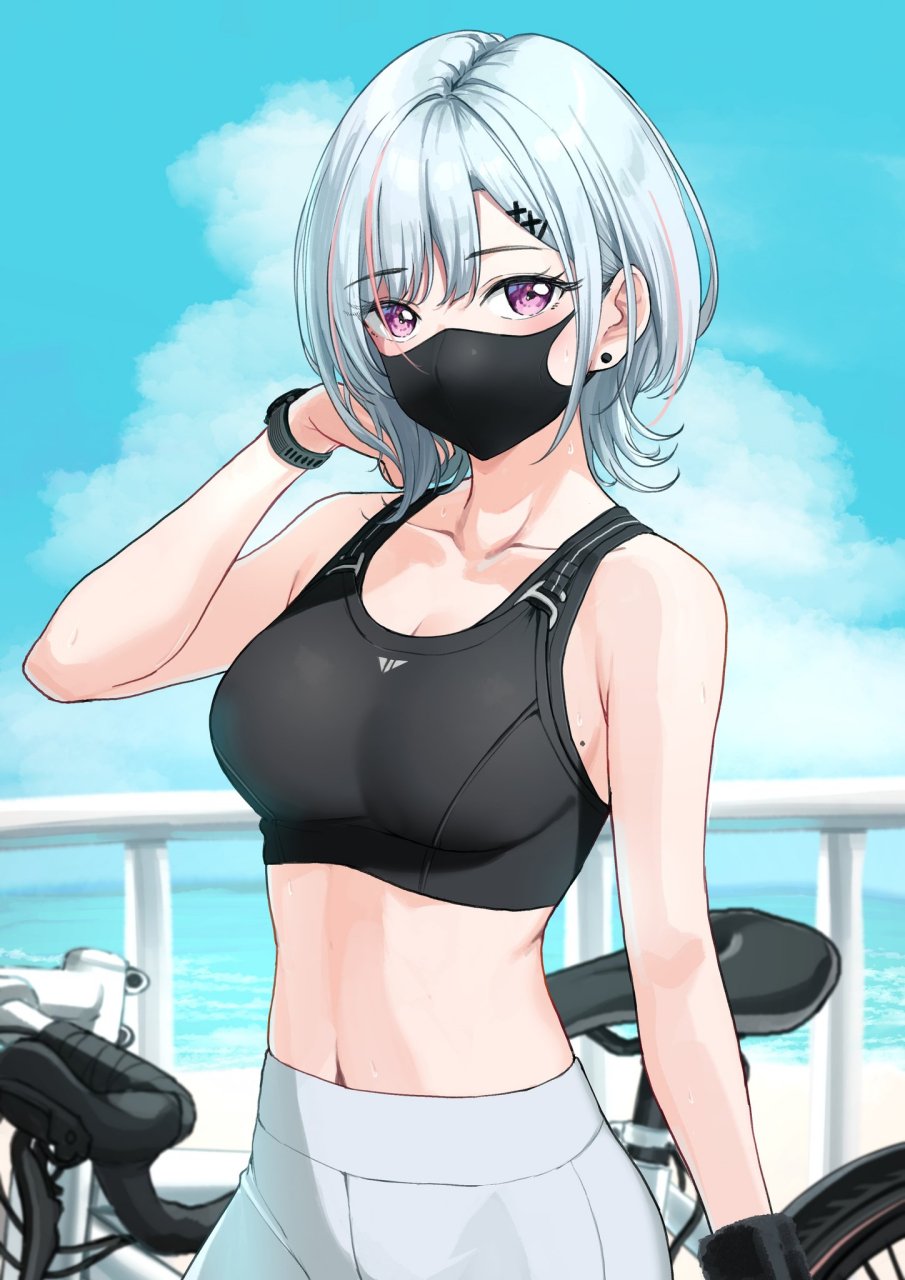 二次元# 和学妹一起骑行[舔屏]