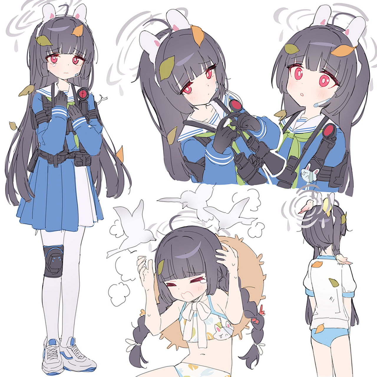 好可爱啊,美游雷达有反应了67[滑稽]#碧蓝档案