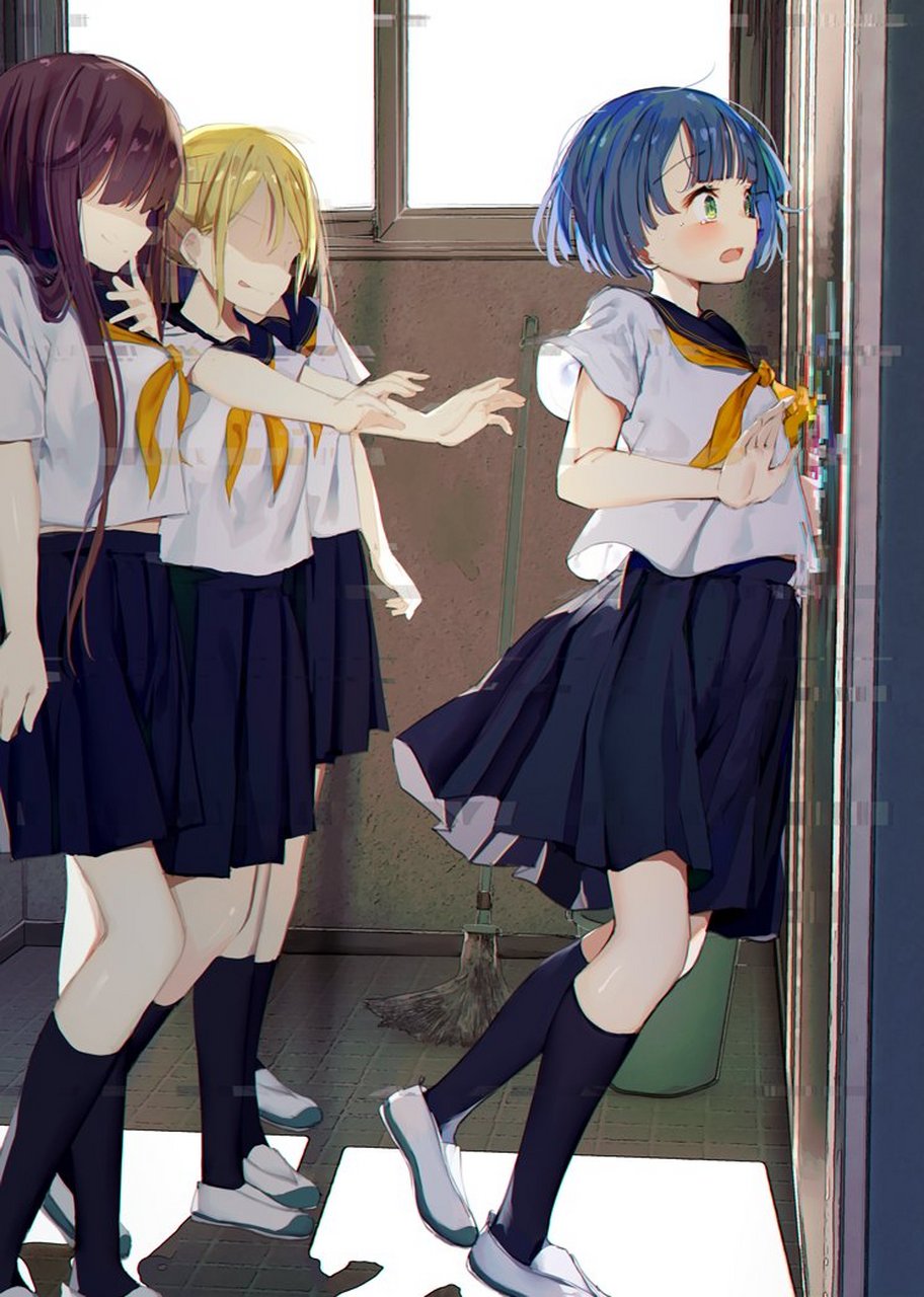 二次元# 你们在做什么?禁止校园霸凌[咒骂]