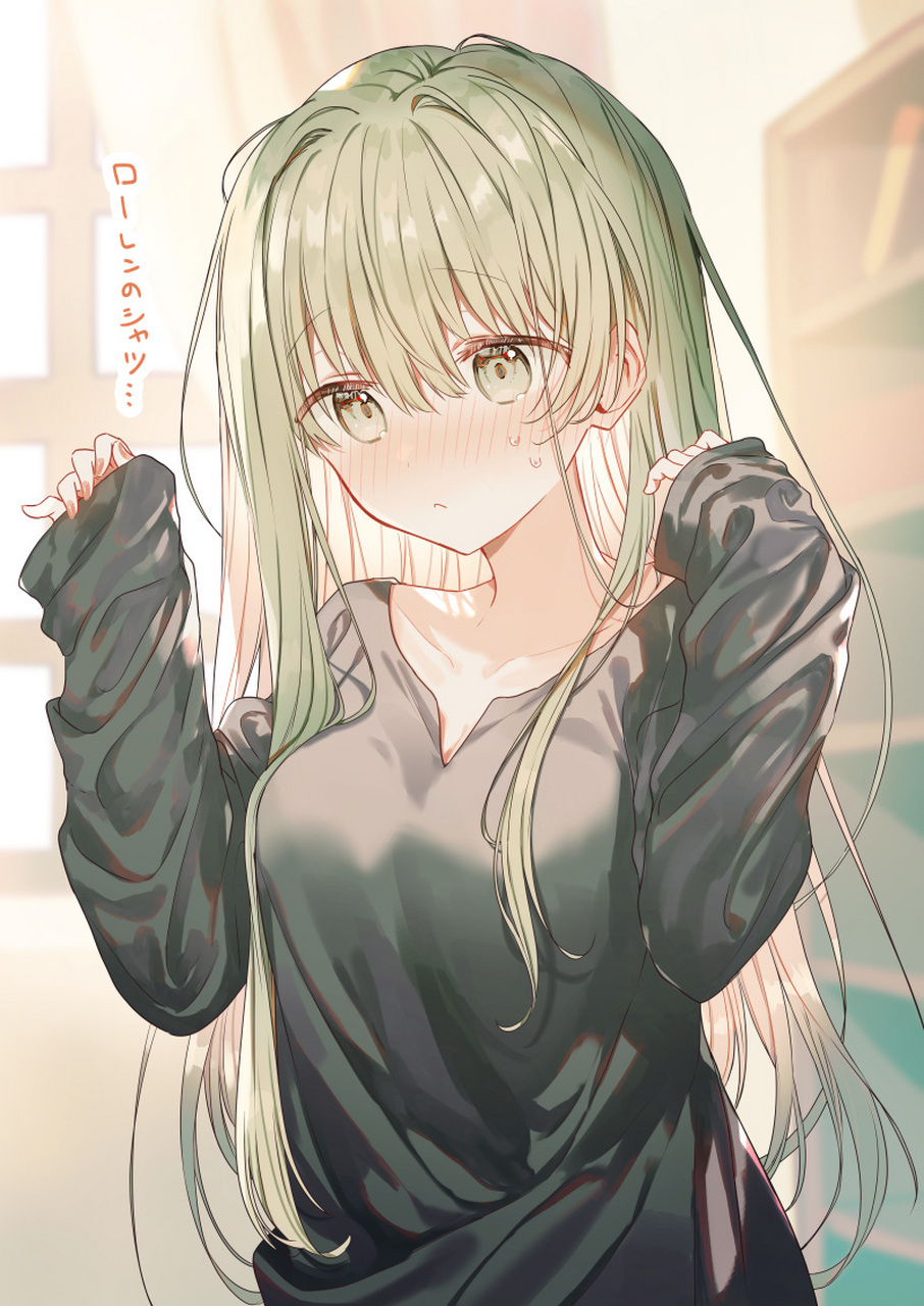 二次元# 害羞的白圣女,可爱到犯规了啊[太开心]