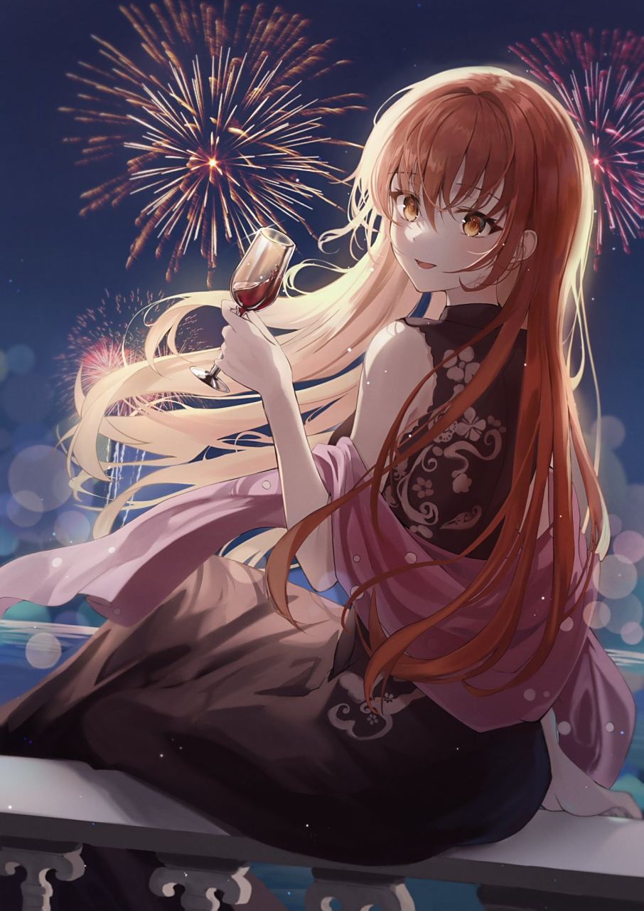 一起看烟花吧 画师:moka