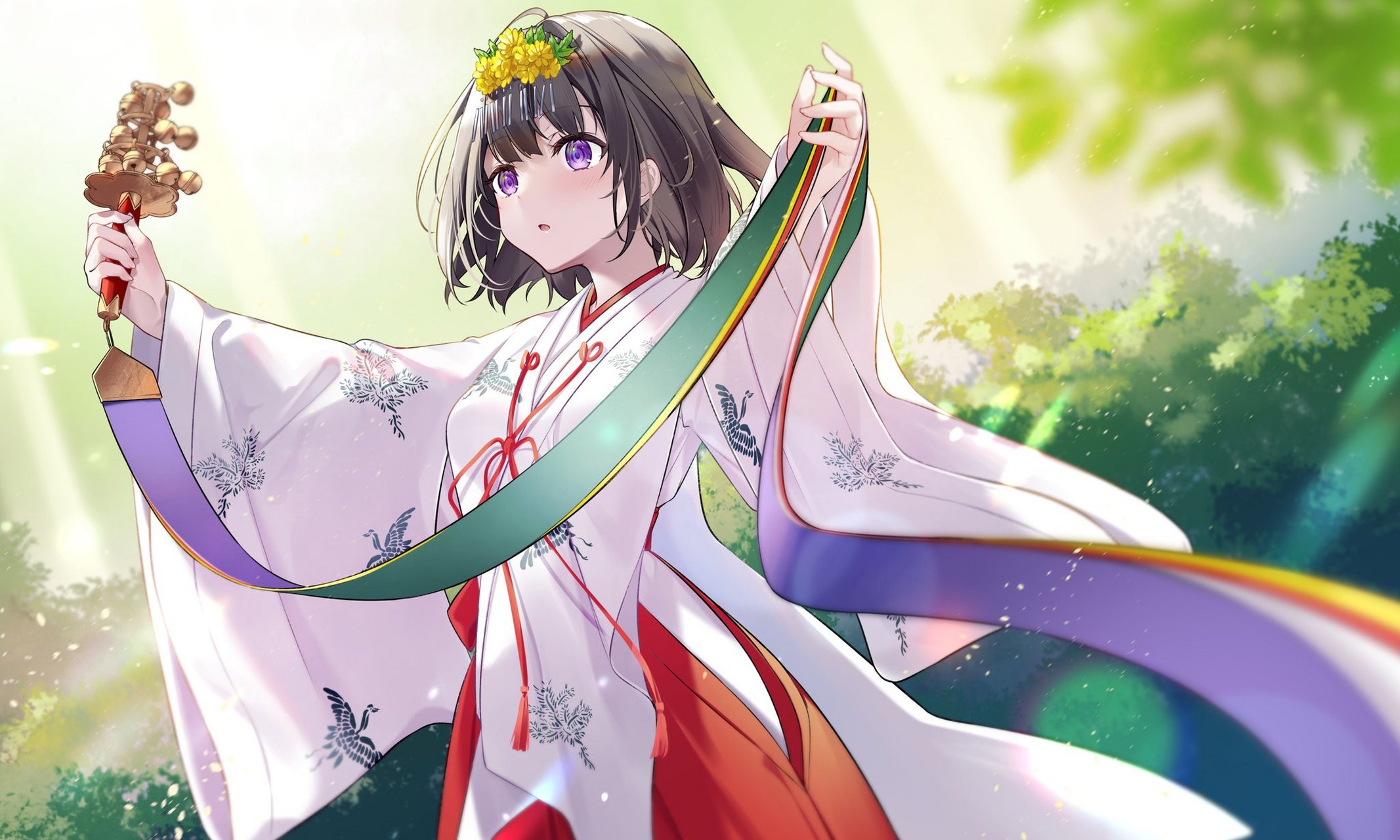 巫女神乐舞[期待]#二次元