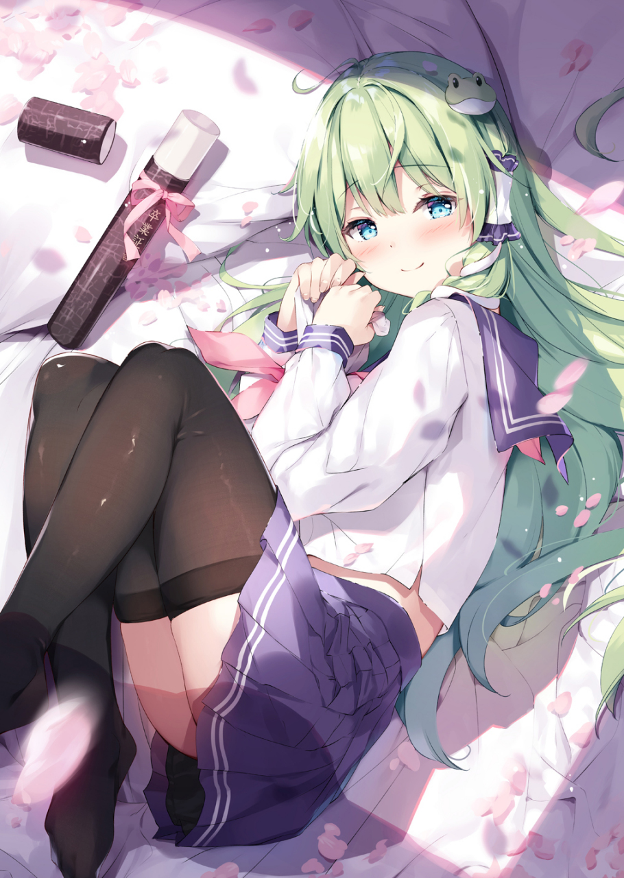二次元# #东方project# 水手服早苗,这谁顶得住啊[舔屏]