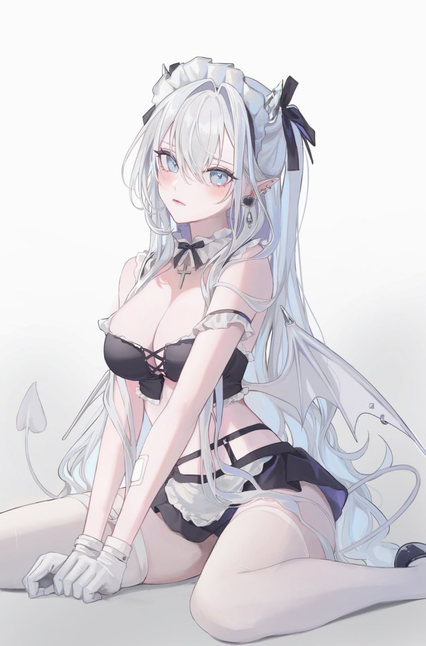 女仆小恶魔,是我喜欢的类型[二哈]#二次元