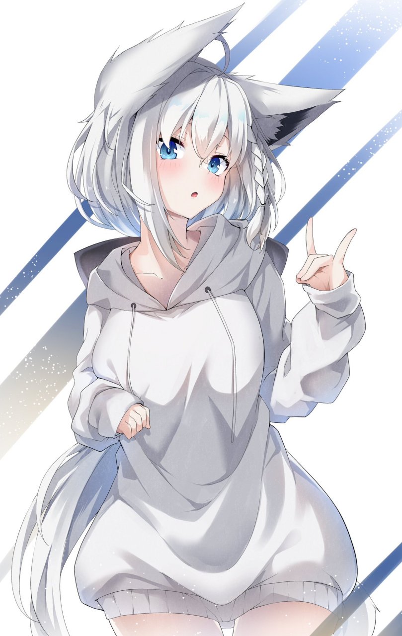 白上吹雪 画师:甘戸
