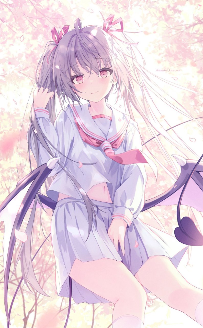 二次元# 水手服小恶魔,看起来挺清纯啊[三哈] twi:代