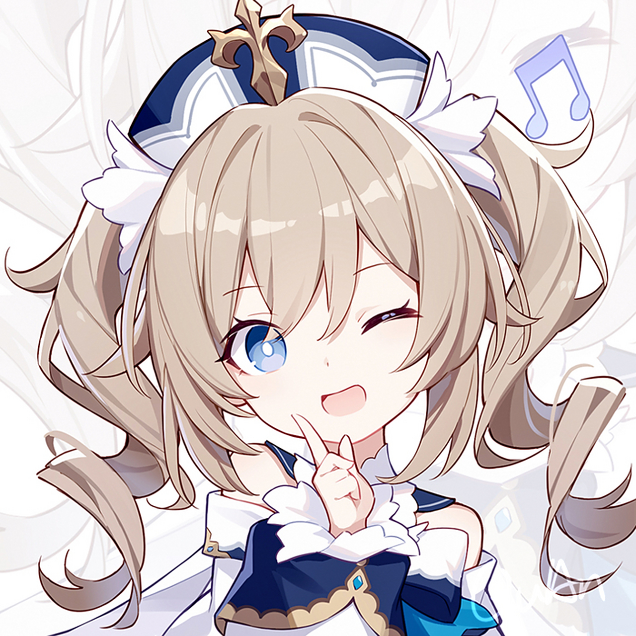 原神角色q版头像,感觉钟离好幼啊[三哈]p站画师:quan_#原神# #可爱即