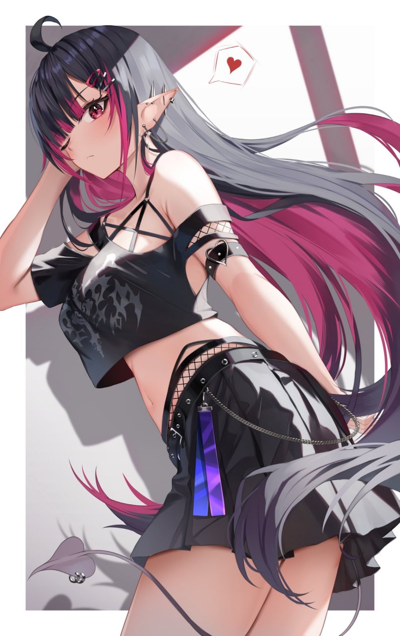 身材很好的恶魔少女,这谁顶得住啊[期待]#二次元