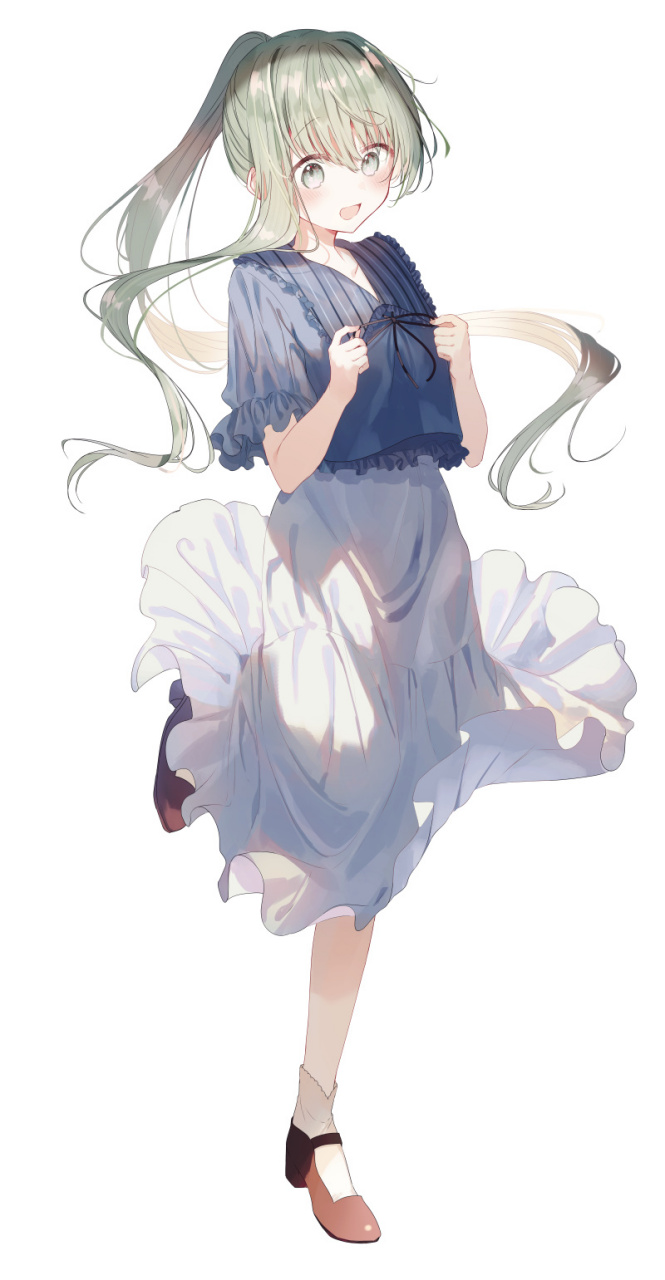 二次元# 白圣女的新衣服,和武はざの老师的审美我是认可的[二哈]