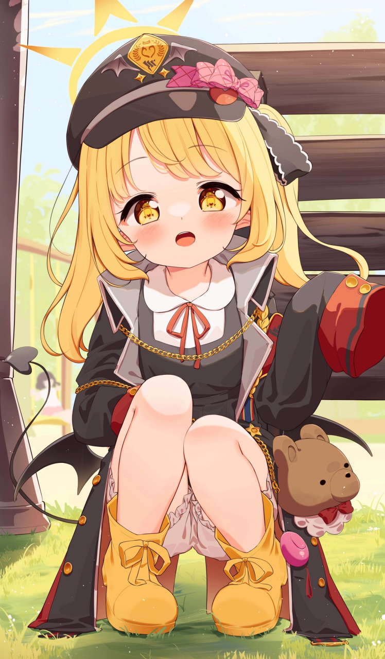 碧蓝档案# #二次元# 小伊吹可爱捏,要举高高吗?[舔屏]