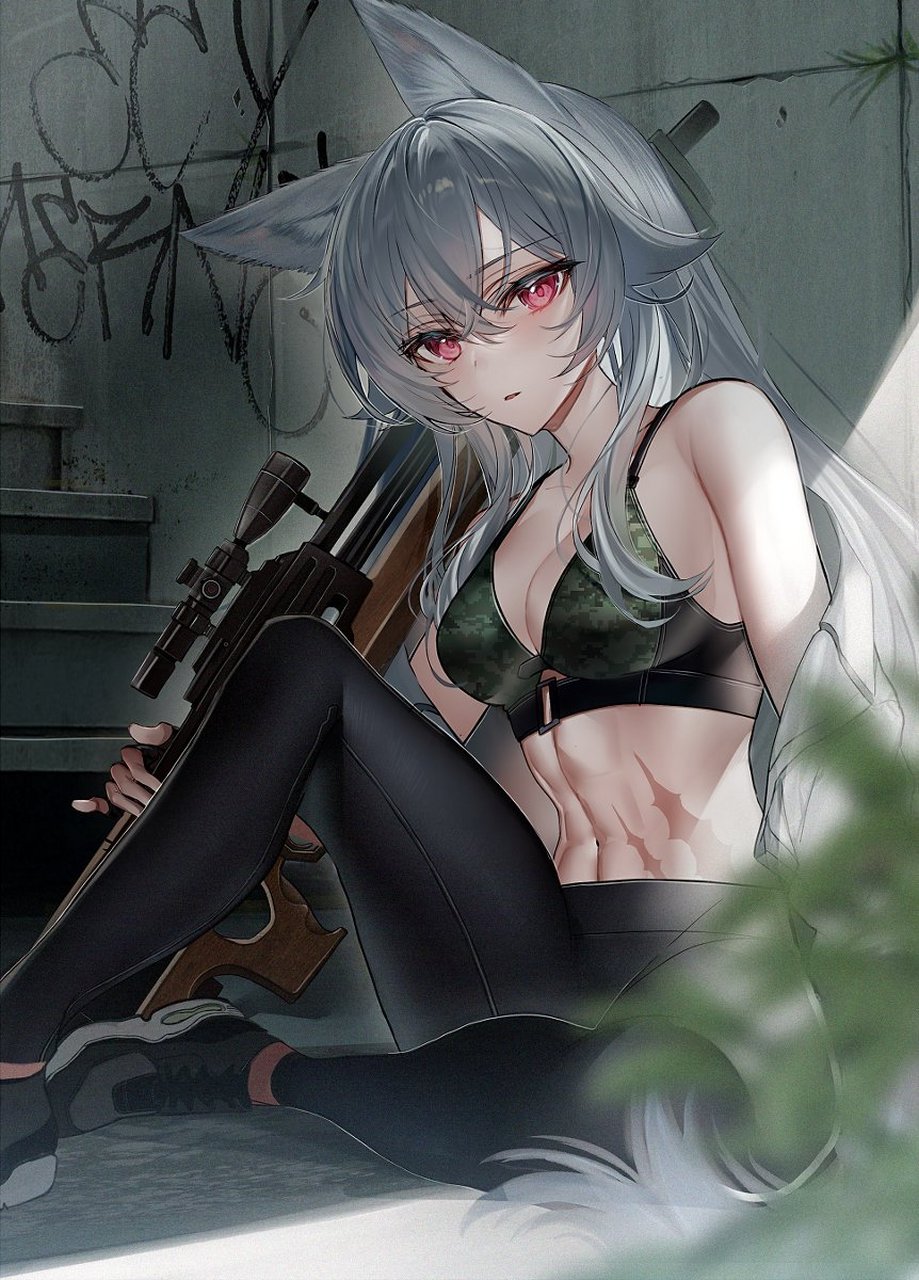 二次元# 狙击手兽娘