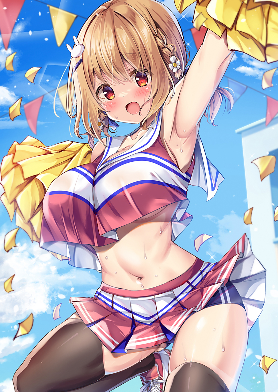 拉拉队女郎 画师:九郎