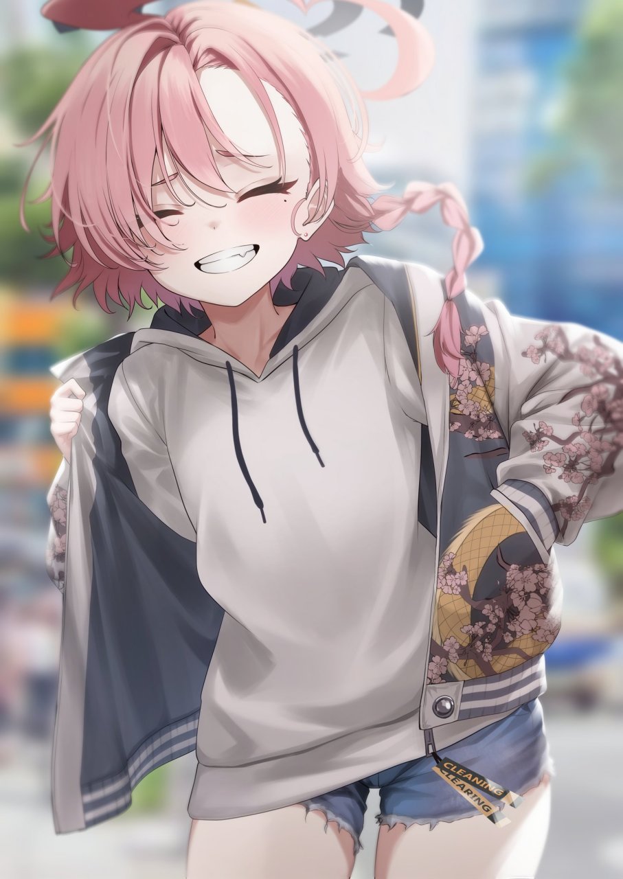 碧蓝档案# 休息日,和尼禄约会,私服挺适合她啊[期待]twi:コイスケ
