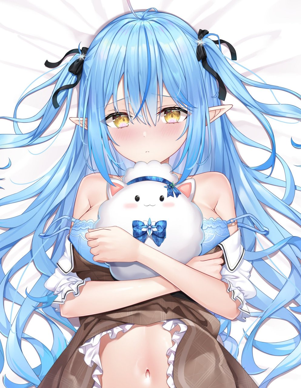 害羞的雪花菈米,这谁顶得住啊[期待]#虚拟主播