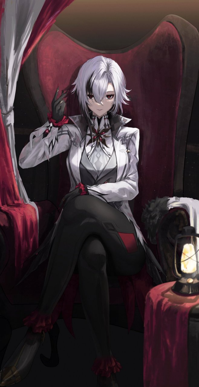 二次元# 「仆人」阿蕾奇诺真的既迷人又危险啊[二哈]