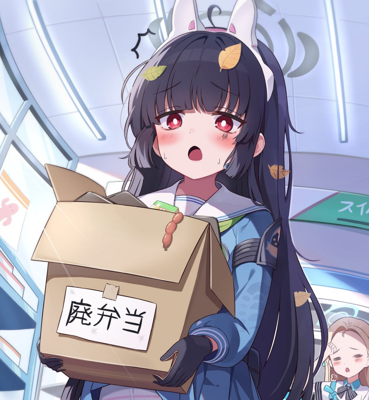 碧蓝档案# 在便利店帮忙的小美游 twi:@nam990902