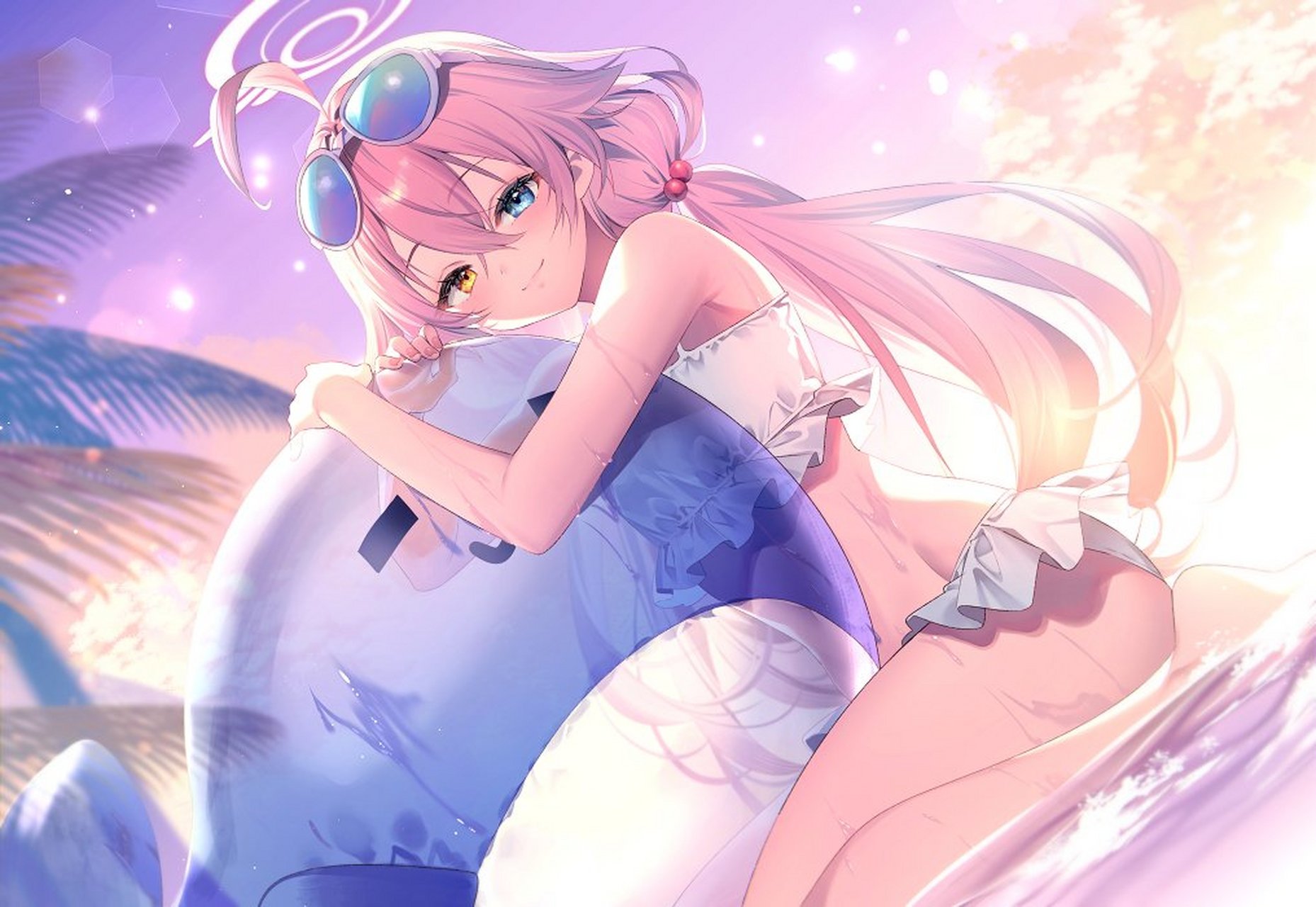 水大叔真可爱啊,想抱回家[二哈]#碧蓝档案