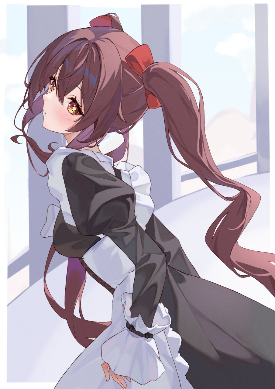 二次元# #原神# 女仆胡桃,往生堂扩展业务了?[三哈]