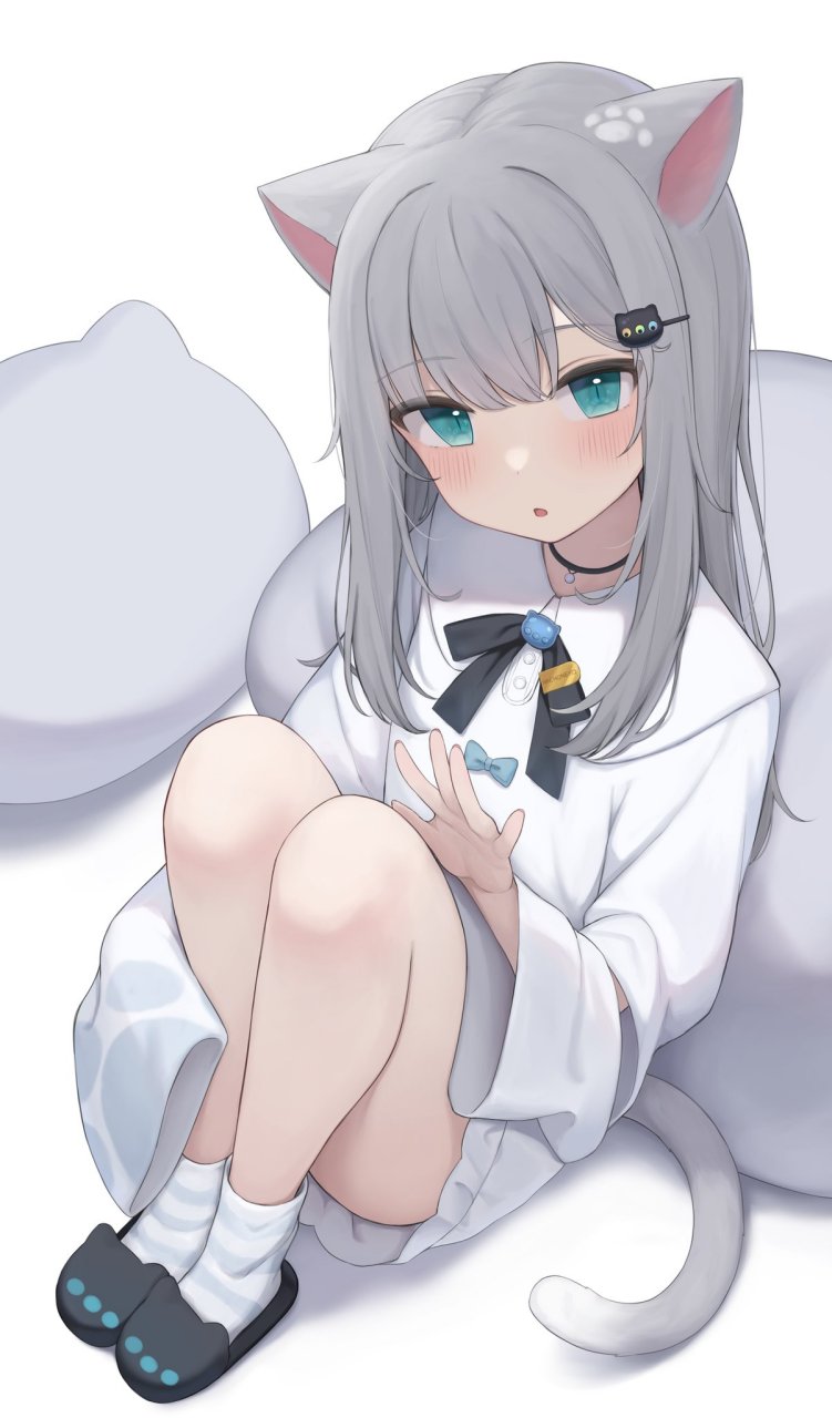 虚拟主播# 猫娘甘城なつき,小小的一只,好可爱啊[期待]twi:あむみー