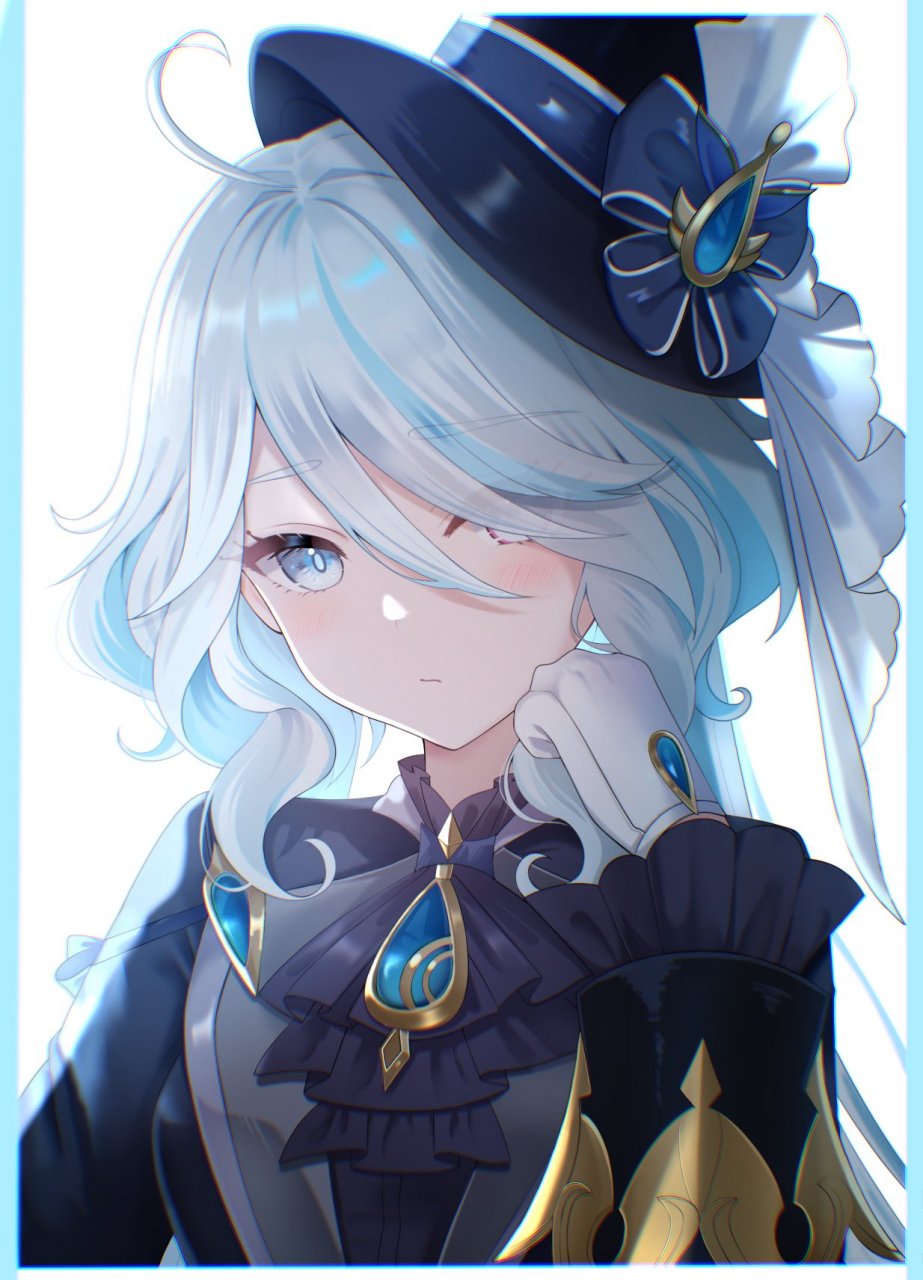 二次元##原神#  水神芙卡洛斯,不知道会是什么类型的女孩子[三哈]