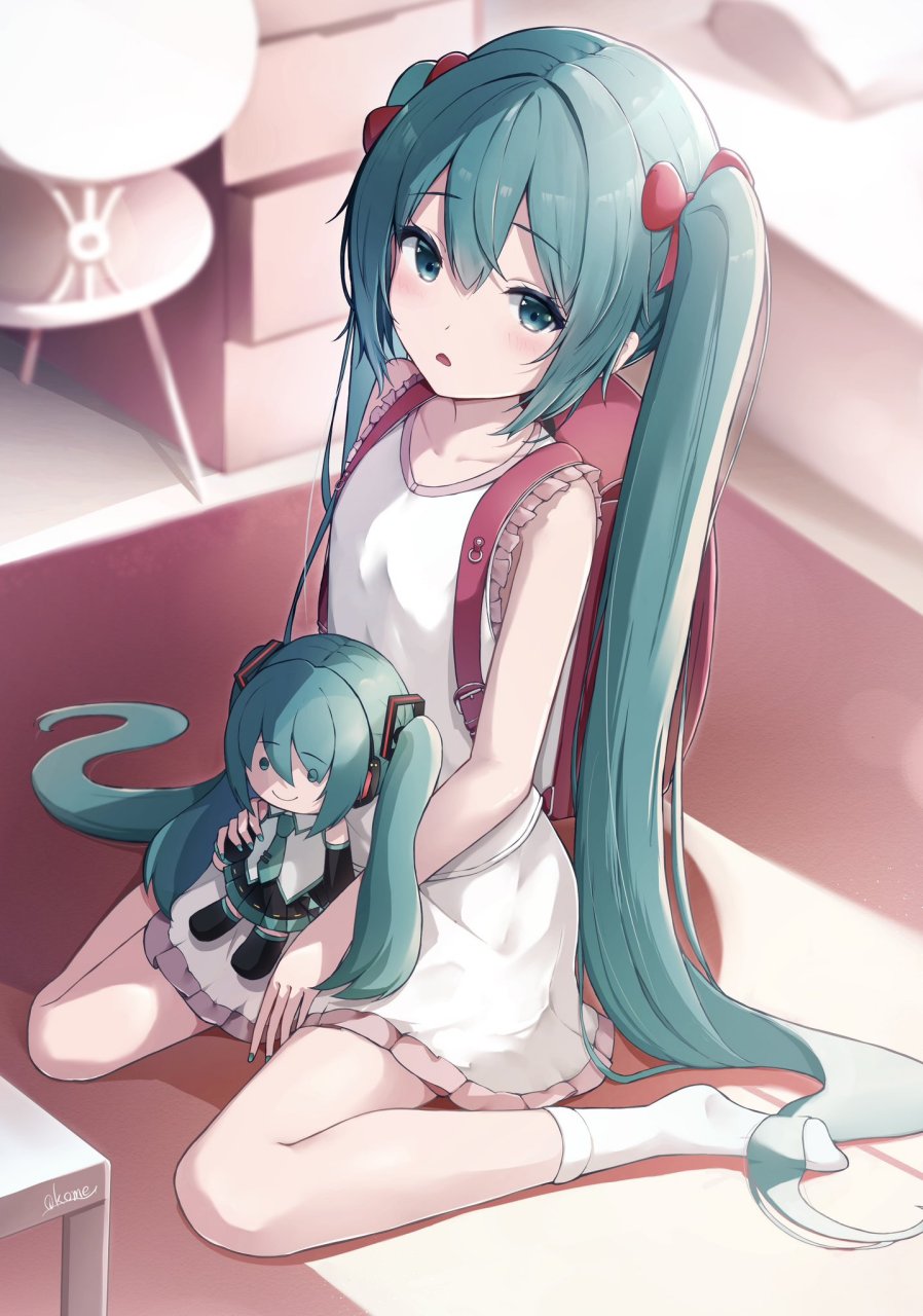 二次元# 虽然小初音未来很可爱,但还是要提醒大家,拒绝幼态审美,茨沣
