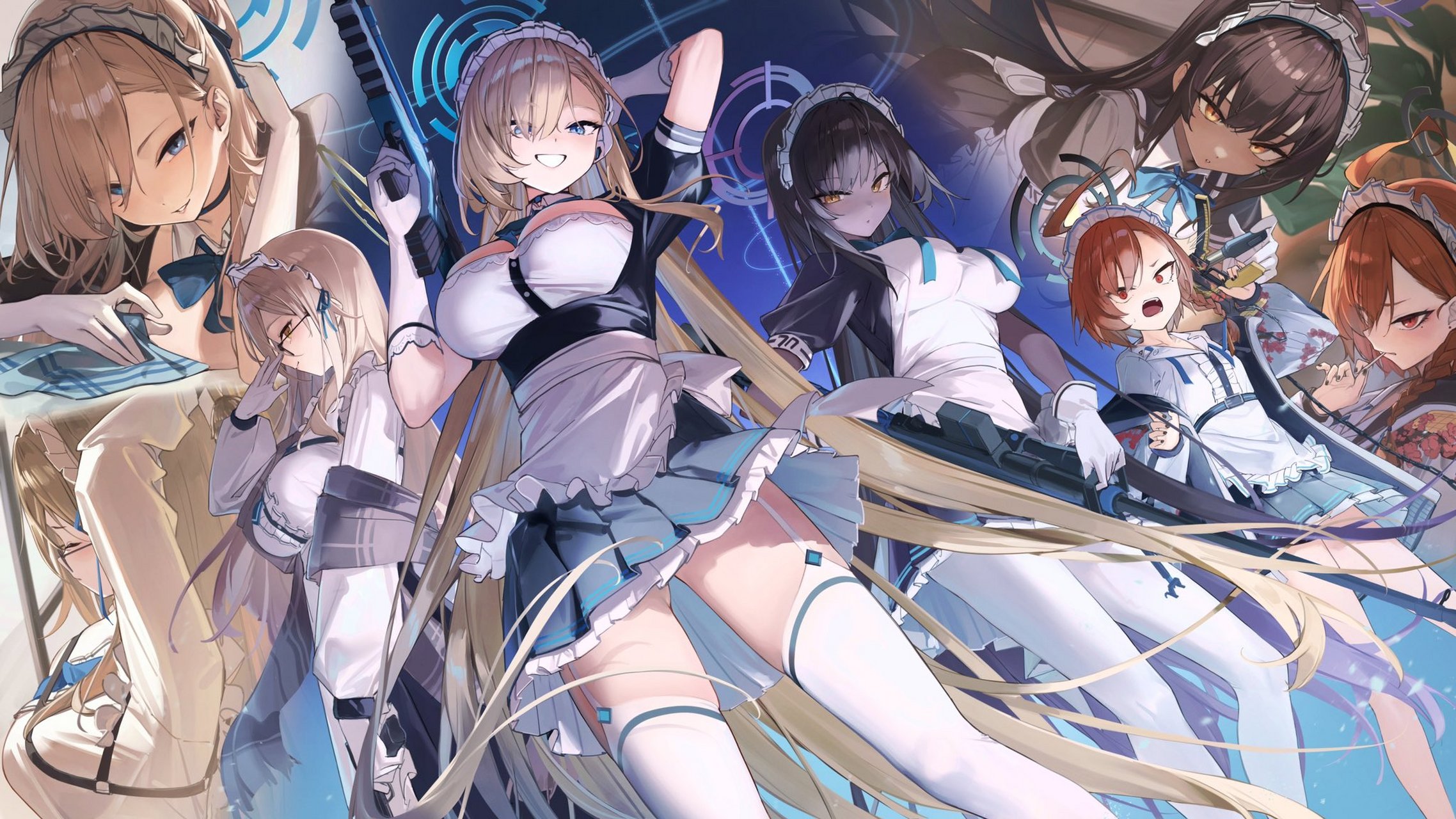 #碧蓝档案# 专业女仆团队[二哈] twi:7gao糕