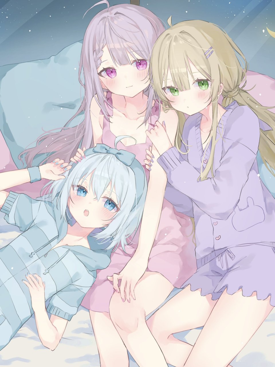 二次元# 睡衣派对,让我加入吧[舔屏]